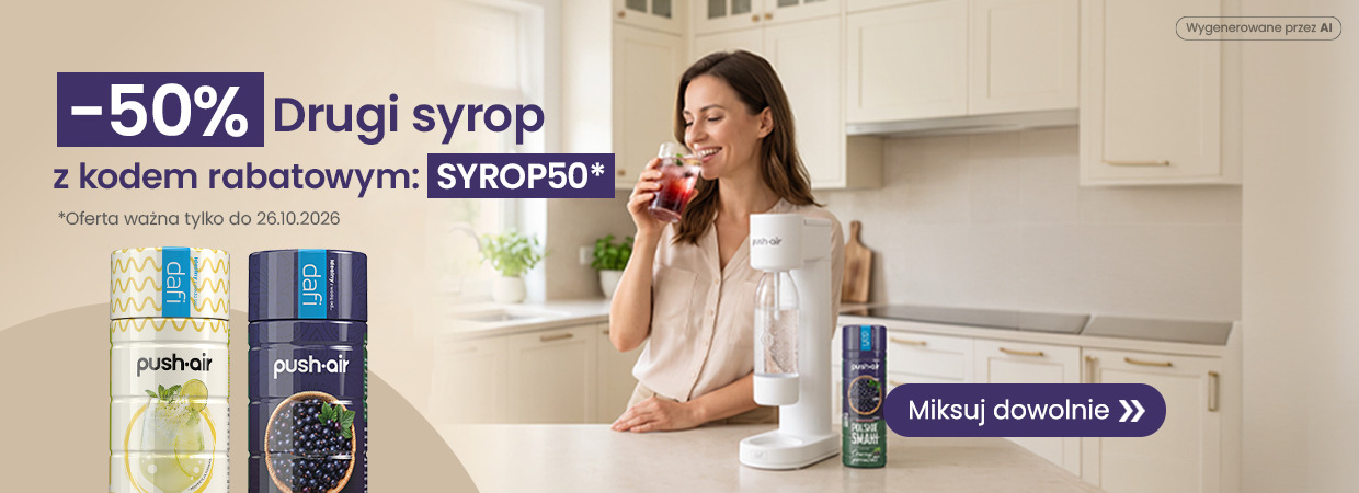 Drugi syrop 50% taniej