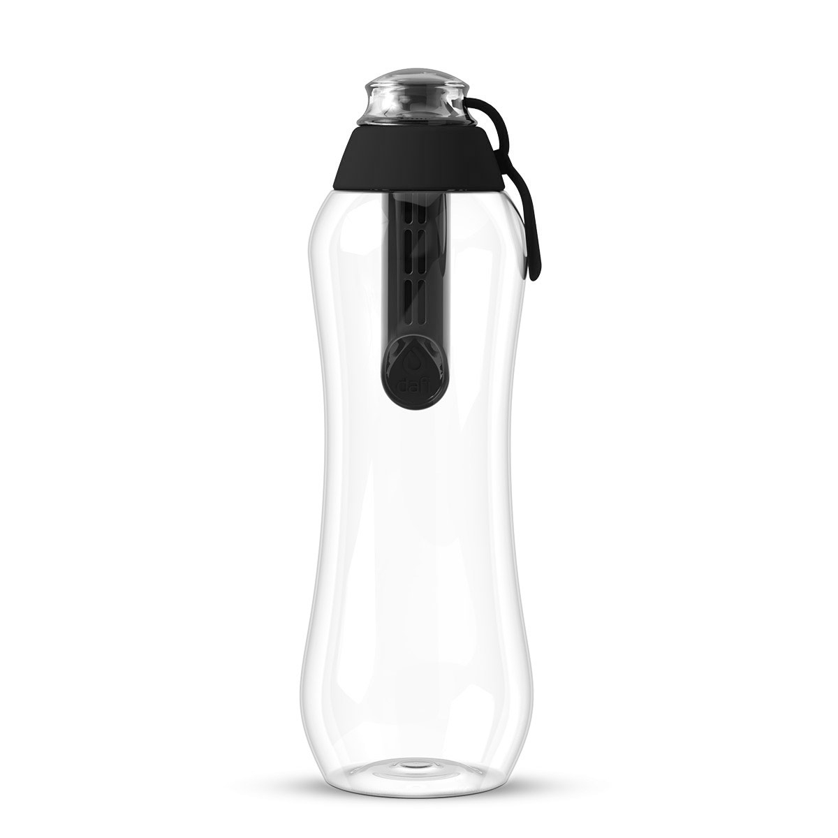 Butelka filtrująca Dafi SOFT 0,5 l czarna + filtr węglowy