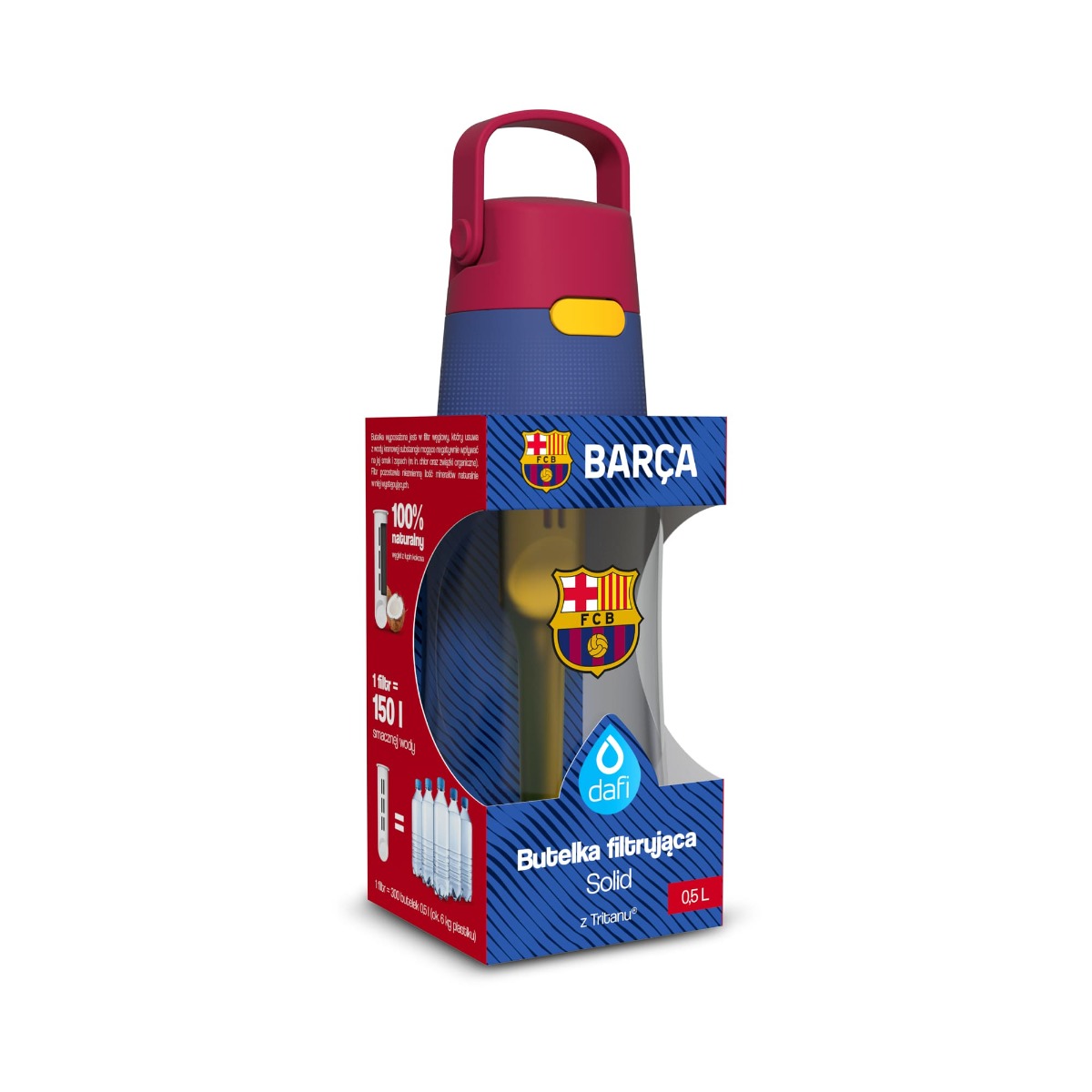 filtry butelkowe Dafi FC Barcelona