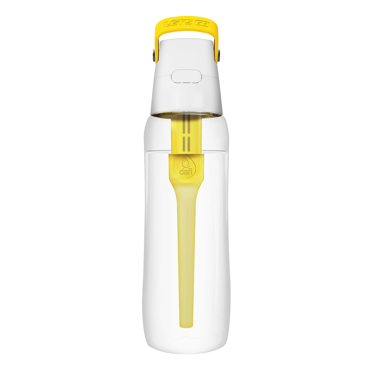 Butelka filtrująca Dafi SOLID 0,7 l cytrynowa + filtr węglowy