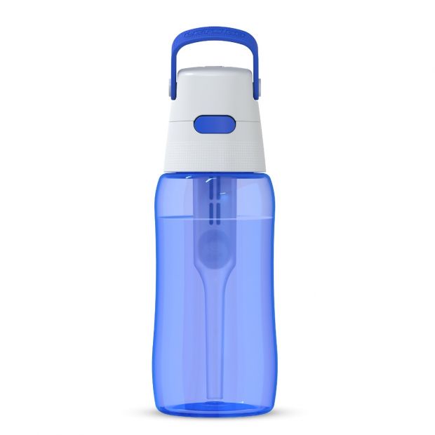 Dafi | Butelka filtrująca SOLID 0,5 l niebieski zbiornik
