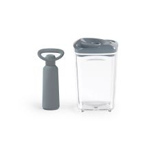 Pojemnik próżniowy na żywność SeeYoo 1,3 l stalowy + pompka