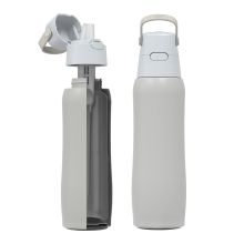 Termiczna butelka filtrująca Dafi SOLID Steel COLD perłowa 500 ml
