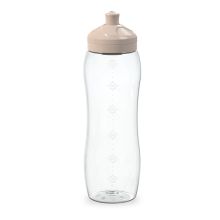 Bidon na wodę Dafi TWIST wysuwany ustnik poj. 0,6 l kolor cappuccino