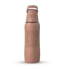 Butelka filtrująca Dafi SOLID SiliconeFit 0,7 l Mocha Mouse Laser TWORZĘ SWOJĄ DROGĘ
