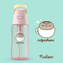 Butelka Filtrująca Dafi x PUSHEEN SOLID 0,5 z Filtrem Baby Pink