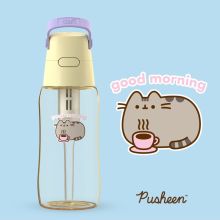 Butelka Filtrująca Dafi x PUSHEEN SOLID 0,5 z Filtrem Yellow