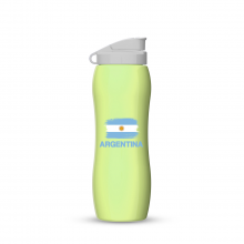 Bidon na wodę Dafi poj. 0,6 l pojemnik pistacja zakrętka szara ARGENTYNA