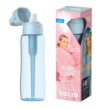 Butelka Filtrująca Dafi Solid DODA 0,7 Dove Blue Barwiona z Filtrem