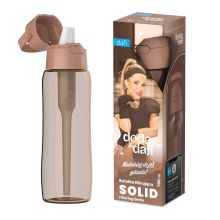 Butelka Filtrująca Dafi Solid DODA 0,7 Mocha Mousse Barwiona z Filtrem