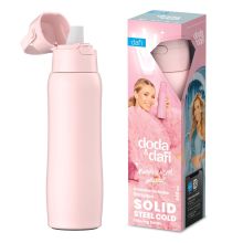 Butelka Filtrująca Dafi Solid DODA 0,5 Baby Pink Barwiona z Filtrem