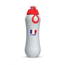 Butelka filtrująca Dafi SOFT szaro-makowa 0,5 l Mundial z wkładem