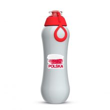 Butelka filtrująca Dafi SOFT szaro-makowa 0,5 l Mundial POLSKA + wkład