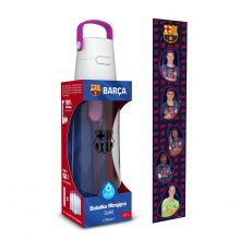 Butelka filtrująca Dafi SOLID FC Barcelona 0,7 l flamingowa z wkładem