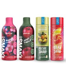 Zestaw PushAir 4 syropy Dafi Polskie Smaki 500ml