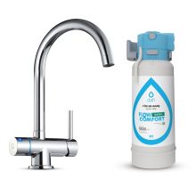 System filtrujący Dafi FLOW COMFORT Basic (DC10) + bateria trójdrożna VITO chrom