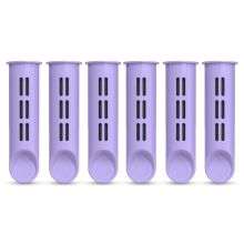 6 filtrów do butelki filtrującej Dafi SOFT i SOLID digital lavender