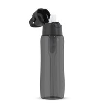Butelka filtrująca Dafi SOLID czarna barwiona 0,7 l z filtrem węglowym