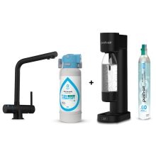 PushAir saturator nabój butelka + Flow Comfort Basic (DC10) bateria Hero czarna
