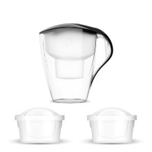 Zestaw dzbanek filtrujący Dafi OMEGA czarny 4 l manualny, kalendarzowy + 2 filtry Unimax