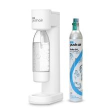 PUSHAIR saturator do wody Dafi syfon biały + nabój CO2 + butelka 0,7