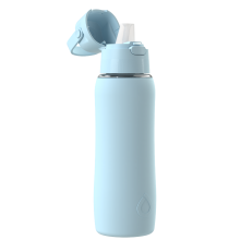 Butelka filtrująca Dafi SOLID SiliconeFit 700 ml Dove Blue z filtrem
