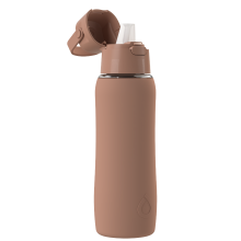 Butelka filtrująca Dafi SOLID SiliconeFit 700 ml Mocha Mousse z filtrem