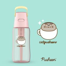 Butelka Filtrująca Dafi x PUSHEEN SOLID 0,5 z Filtrem Baby Pink
