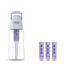 Butelka filtrująca Dafi SOLID 0,5 l digital lavender z 4 filtrami