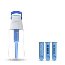 Butelka filtrująca Dafi SOLID 0,5 l szafirowa z 4 filtrami