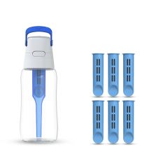 Butelka filtrująca Dafi SOLID 0,5 l szafirowa z 7 filtrami