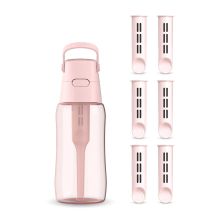 Butelka filtrująca Dafi SOLID 0,5 Baby Pink z 7 filtrami