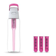 Butelka filtrująca Dafi SOLID 0,7 l flamingowa z 4 filtrami