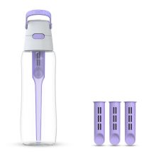 Butelka filtrująca Dafi SOLID 0,7 l digital lavender z 4 filtrami