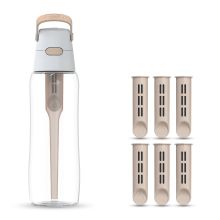 Butelka filtrująca Dafi SOLID 0,7 l cappuccino z 7 filtrami