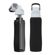 Termiczna butelka filtrująca Dafi SOLID Steel COLD czarna 500 ml
