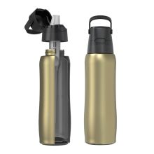 Limitowana ZŁOTA Butelka filtrująca Dafi SOLID Steel COLD złota 500 ml