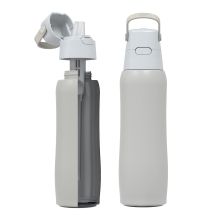 Butelka filtrująca Dafi SOLID Steel perłowa 800 ml wielorazowa