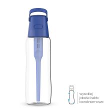 Szklana Butelka Filtrująca Dafi GLASS 0,6 Navy Cobalt z Filtrem