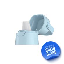 Zakrętka do butelki filtrującej Dafi SOLID GLASS Dove Blue