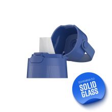 Zakrętka do butelki filtrującej Dafi SOLID GLASS Navy Cobalt