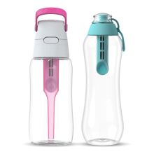 Zestaw 2 butelek Dafi: SOFT 0,5 l miętowa i SOLID 0,5 l flamingowa