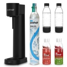 Saturator PushAir Dafi + 2x bidon Shape T + 2 butle + 2 smaki