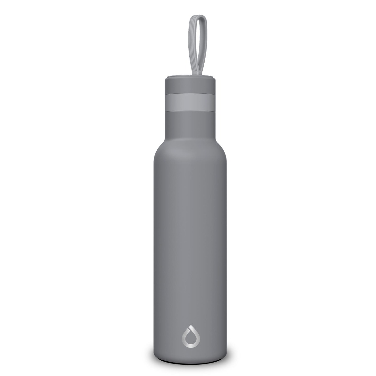 Butelka termiczna Dafi EASY stal nierdzewna 490 ml szara 