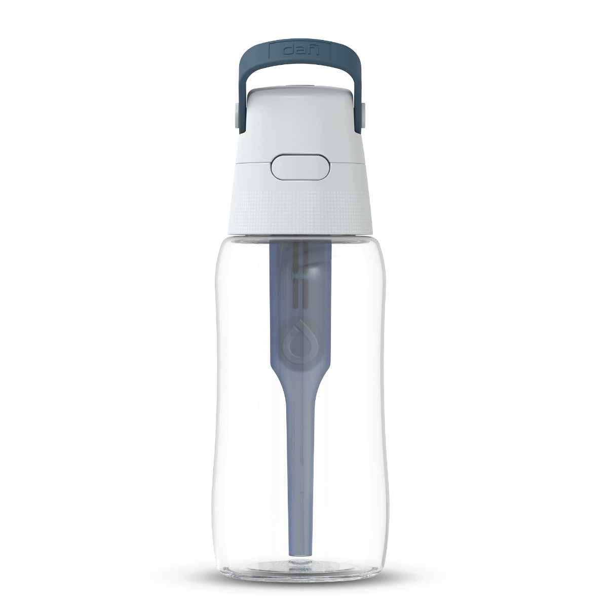 Butelka filtrująca Dafi SOLID 0,5 l jeansowa + filtr węglowy