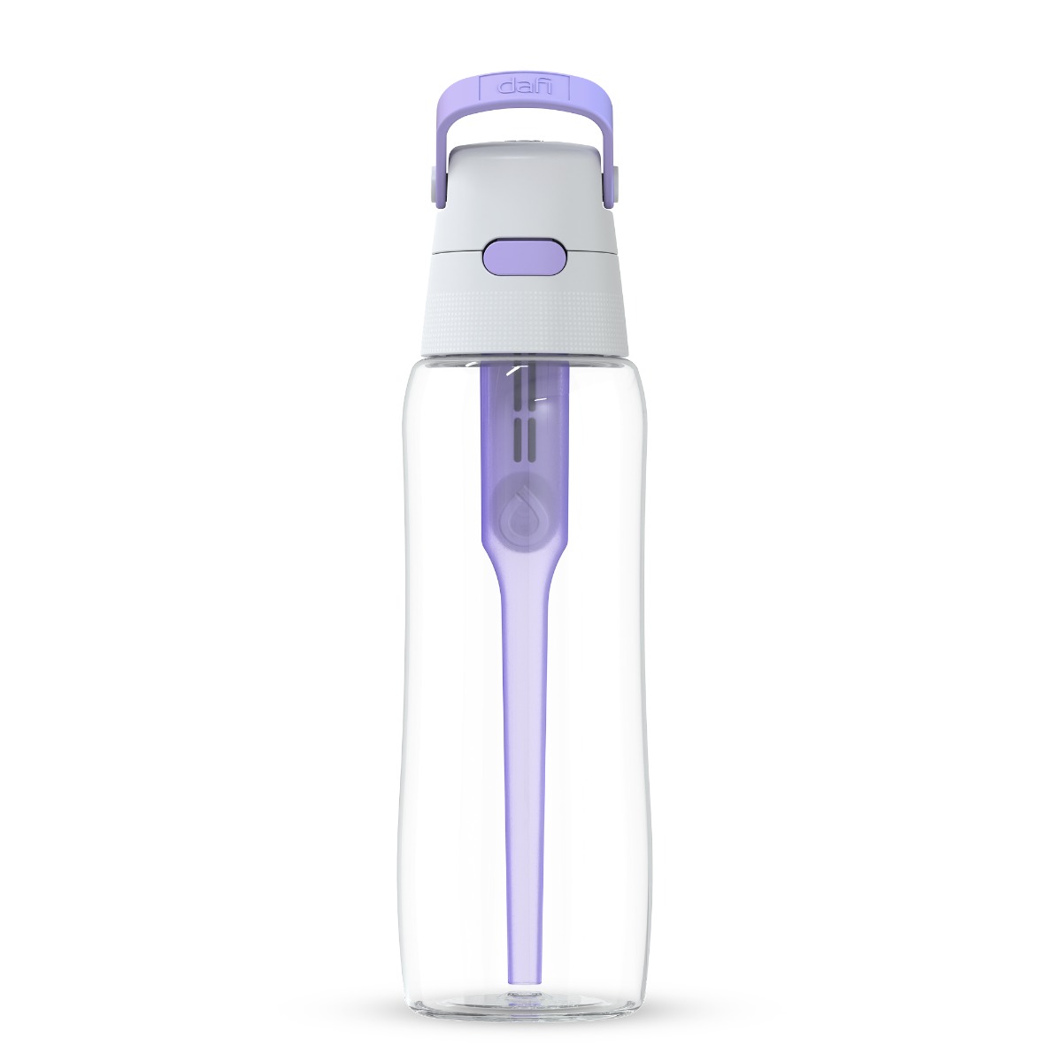 Butelka filtrująca Dafi SOLID 0,7 l digital lavender z filtrem