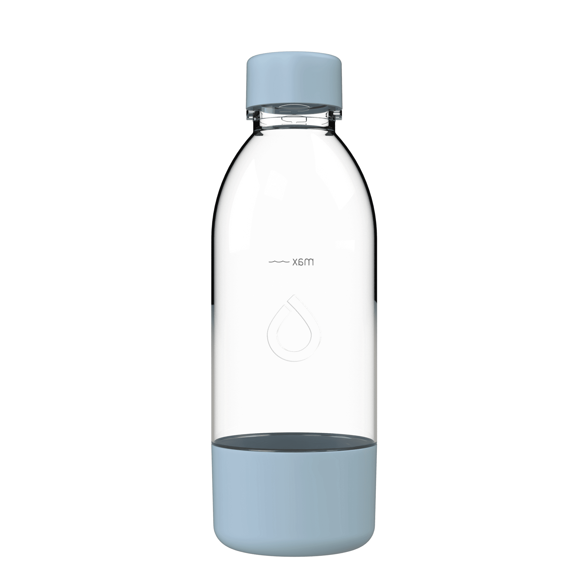 PushAir butelka do saturatora Dafi 0,5 l - lazurowa