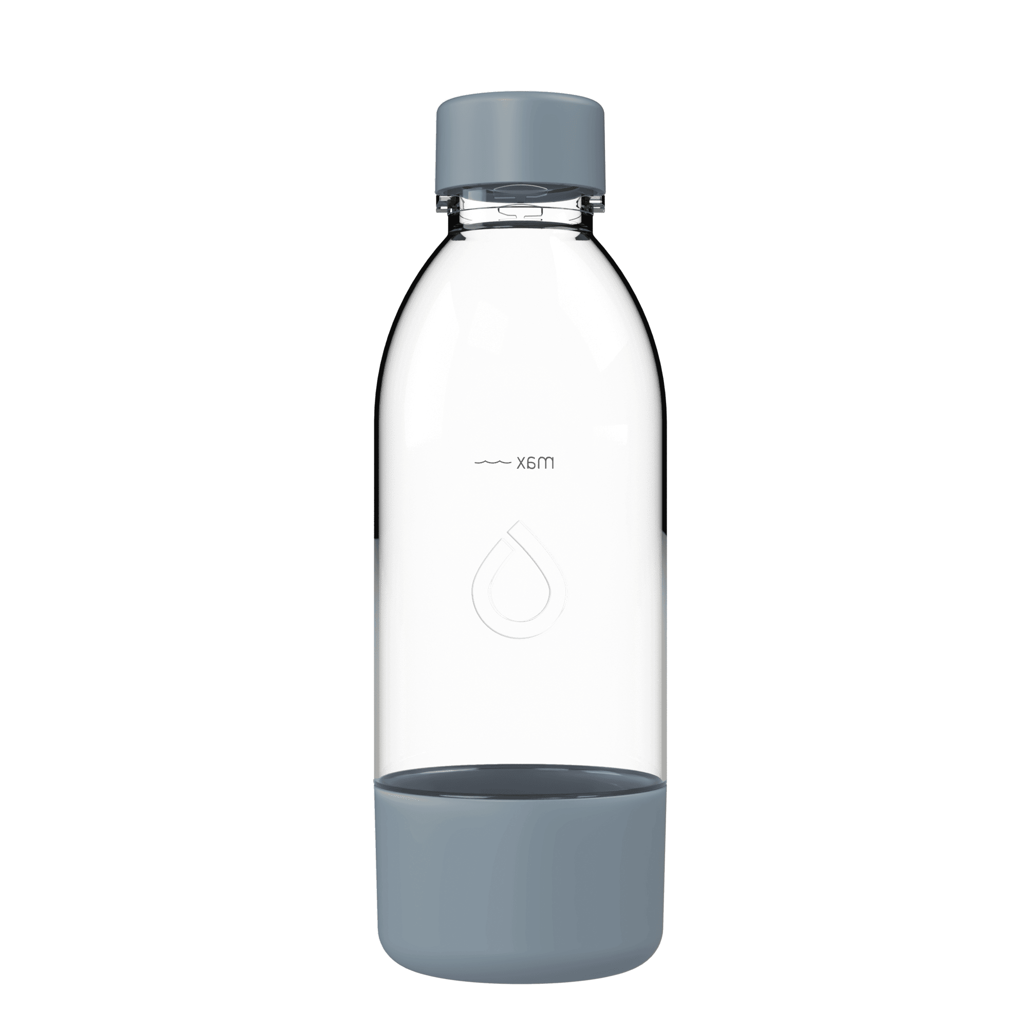 PushAir butelka do saturatora Dafi 0,5 l - stalowa