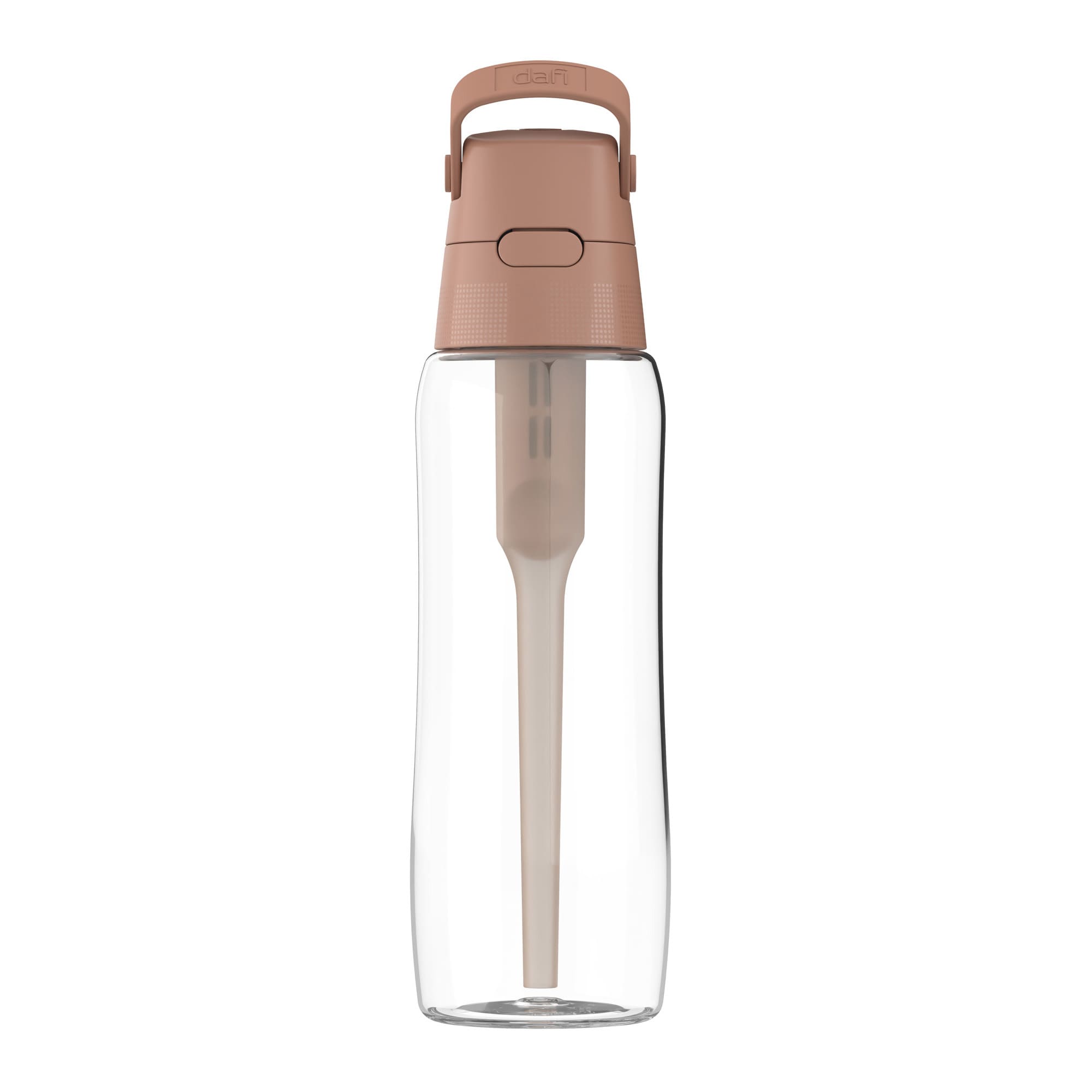 Szklana Butelka Filtrująca Dafi GLASS 0,6 Mocha Mousse z Filtrem