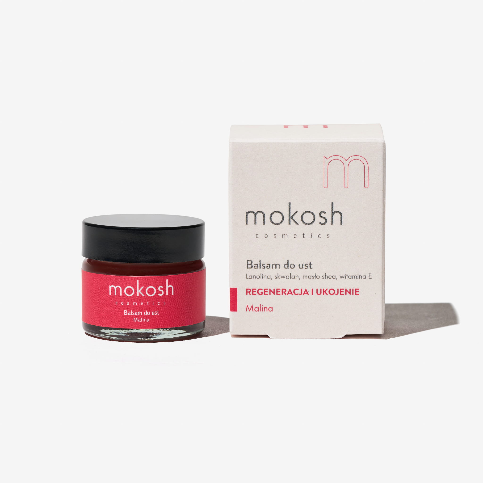  Naturalny balsam do ust Mokosh &ndash; Malina (15 ml)